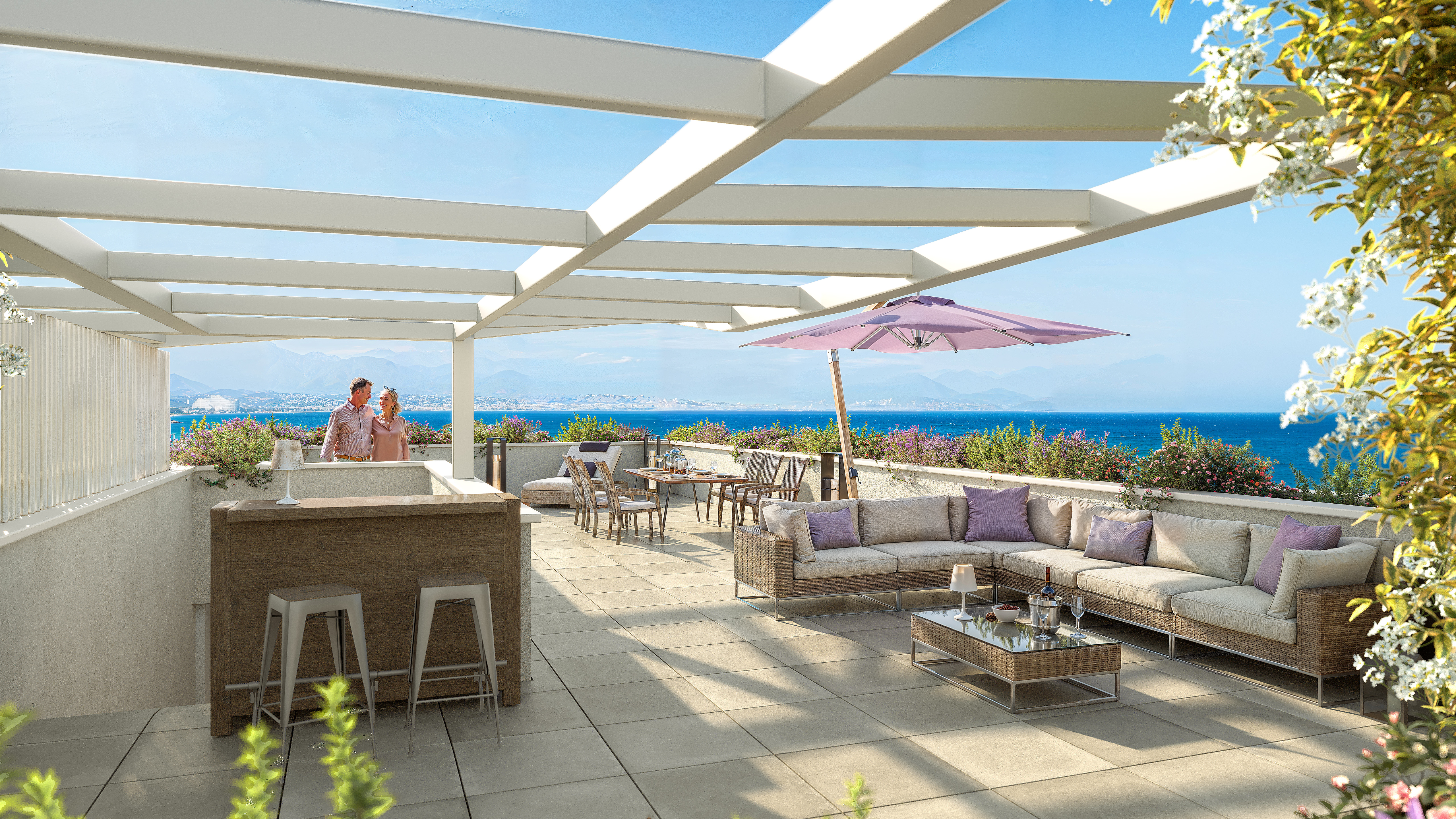 Perspective Vauban Littoral rooftop