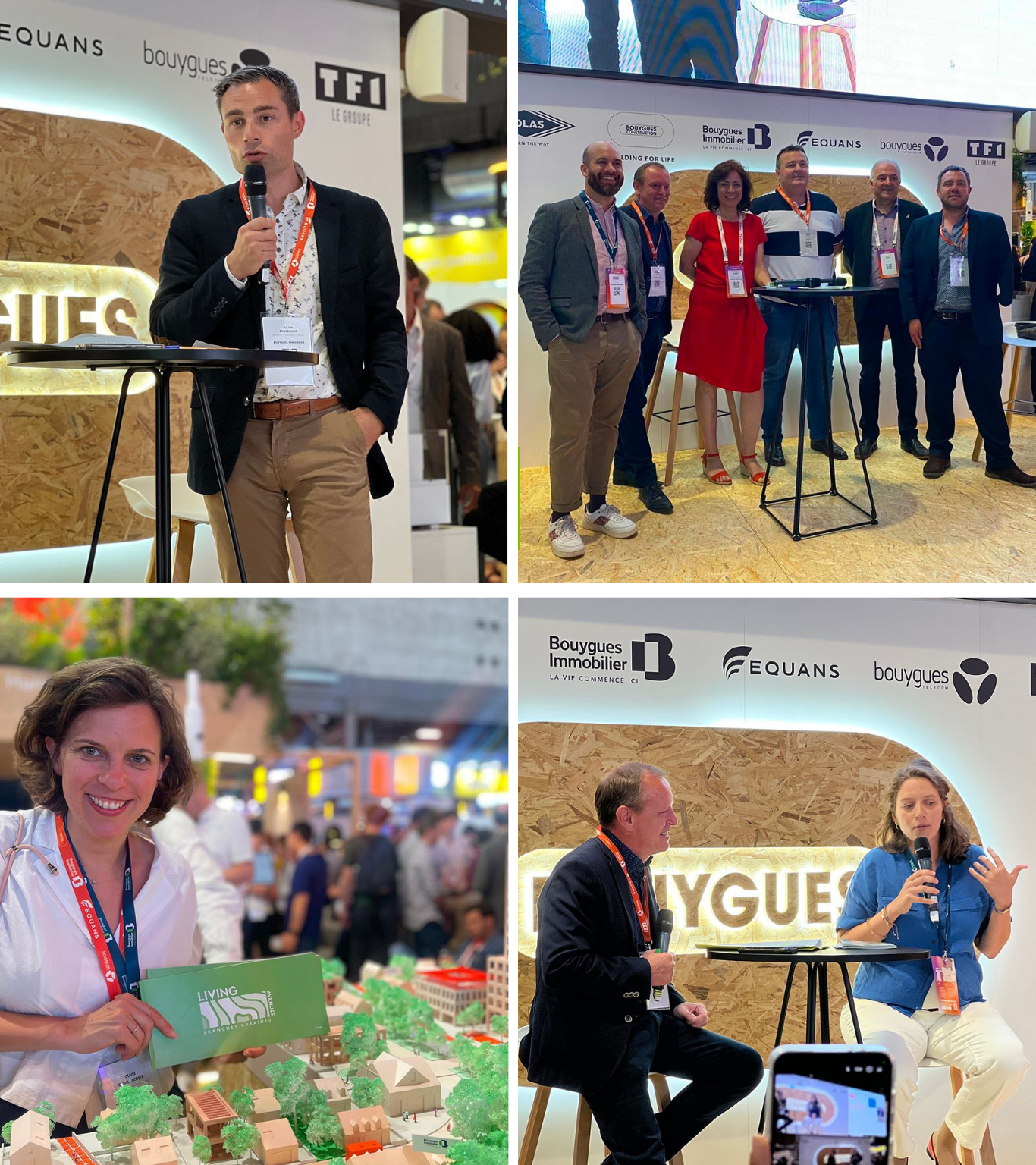 Interventions de Bouygues Immobilier à VivaTech