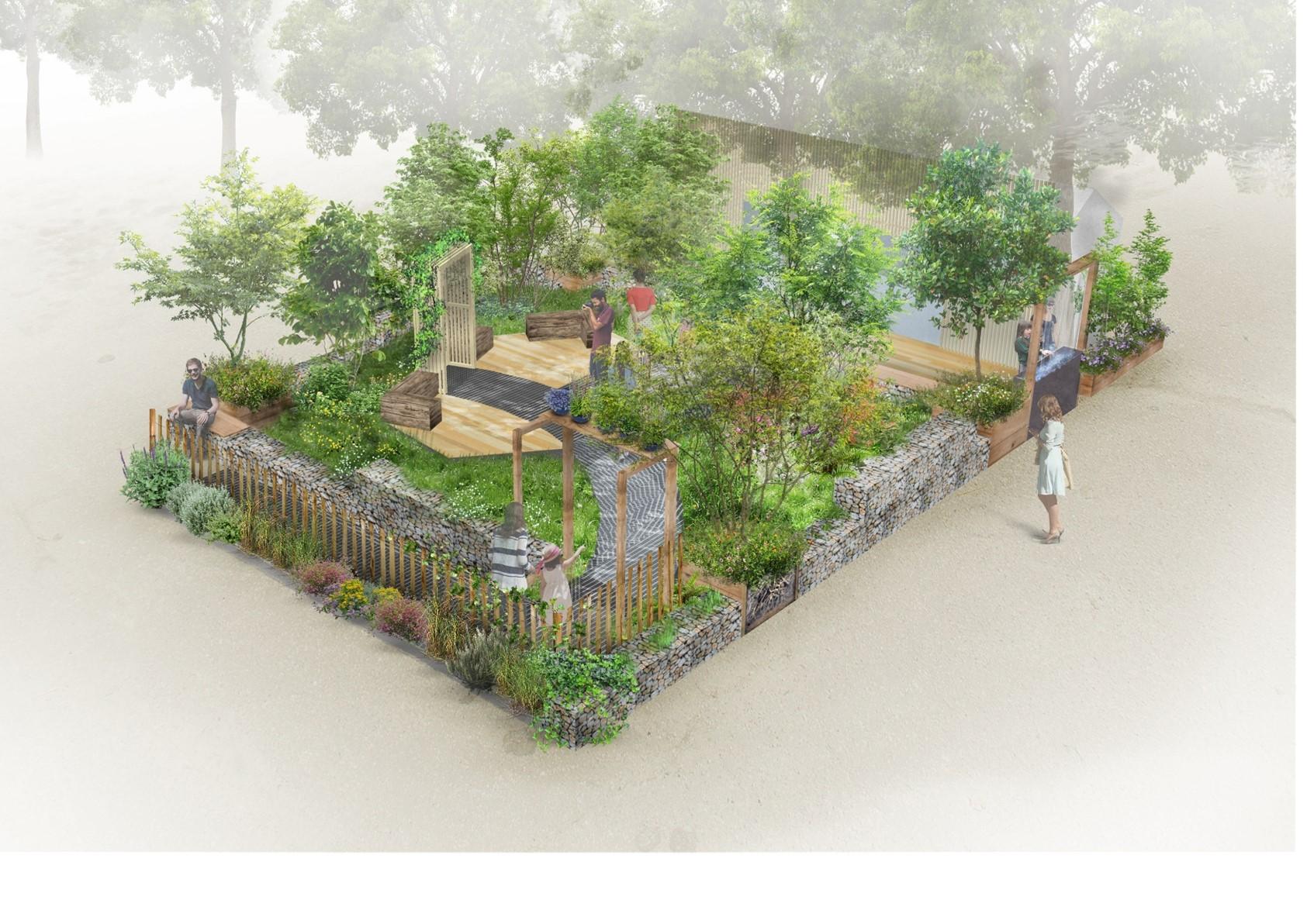 Visuel jardins jardin 2023 Bouygues Immobilier