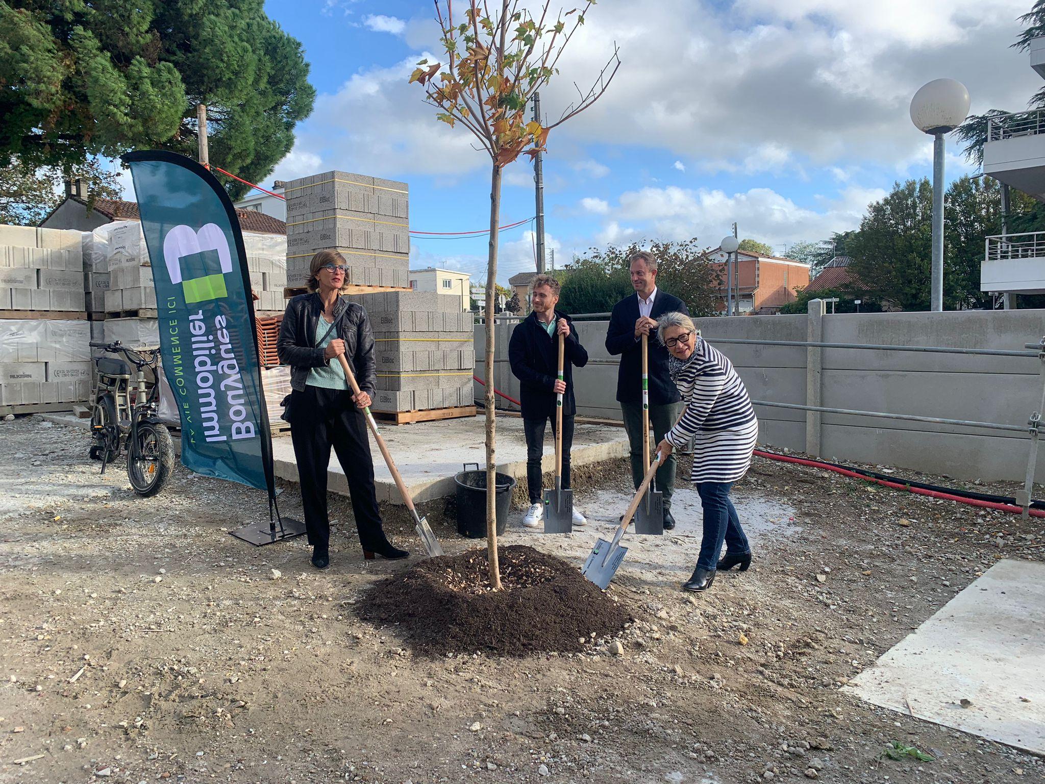Bouygues Immobilier premier arbre Talence
